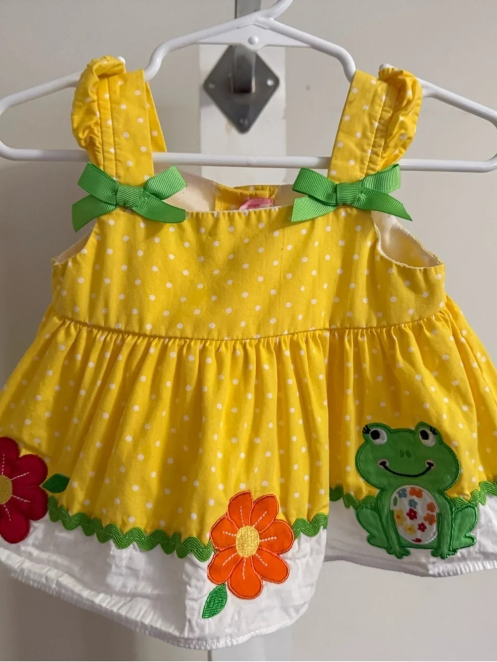 Goodlad Frog & Flowers Diaper Set